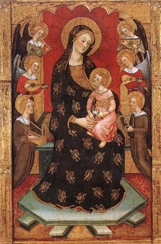 SERRA, Pedro Madonna with Angels Playing Music